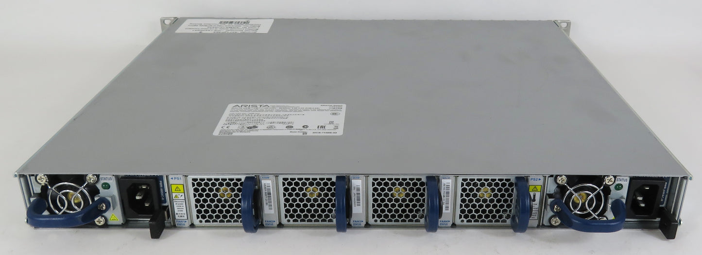 Arista DCS-7150S-52 52-Port 10GbE SFP+ Layer 3 Switch (Rear-Front Airflow)