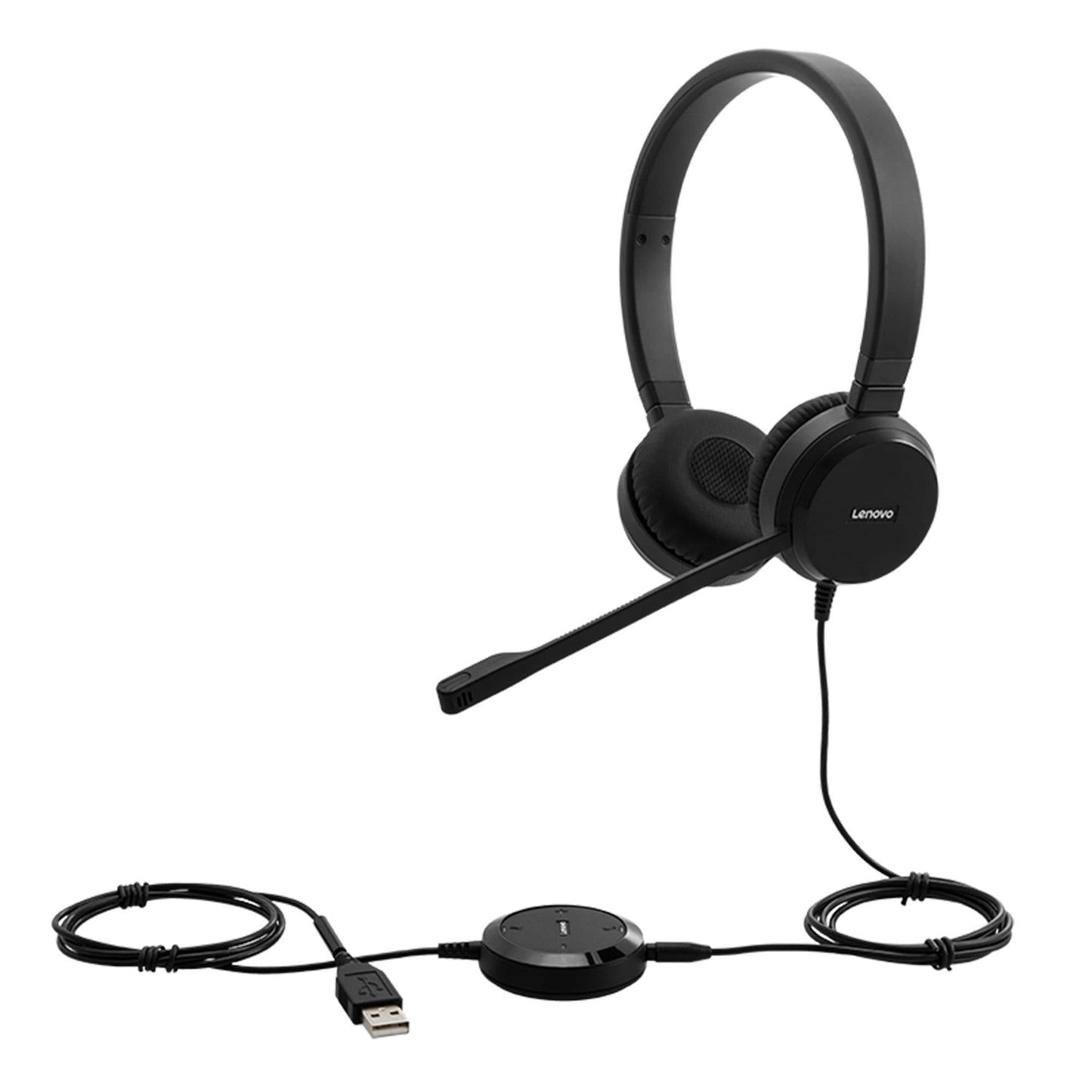 Lenovo 100-L09 Headset Stereo USB-Wired-Binaural