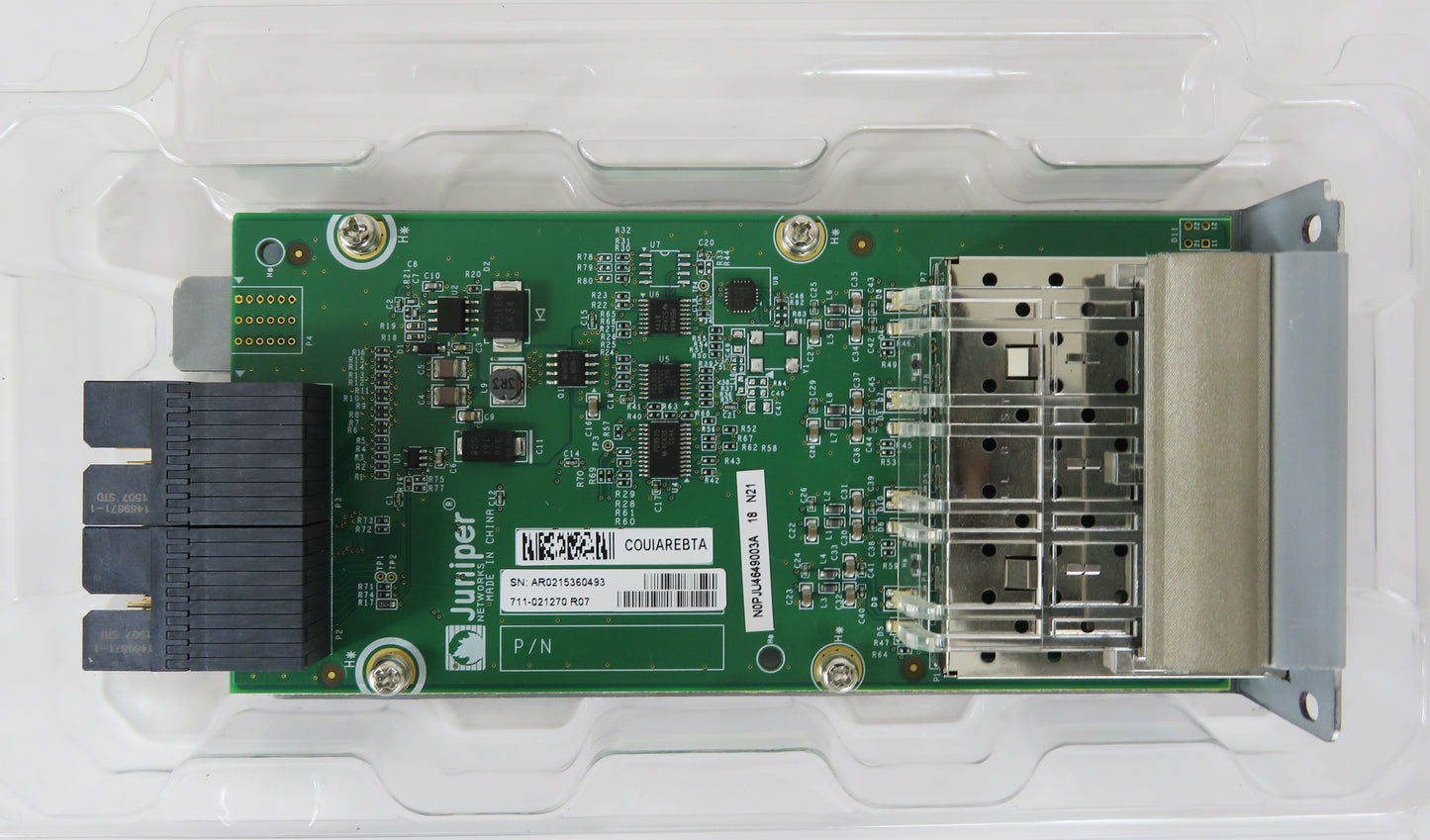 JUNIPER NETWORKS SFP 4 Port Module 711-021270 R07