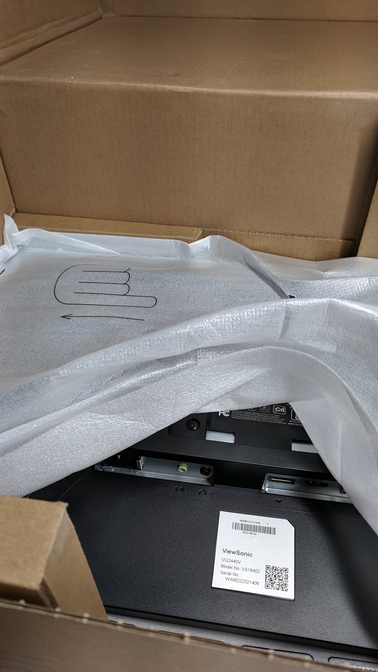 ViewSonic VG2440V LCD Monitor