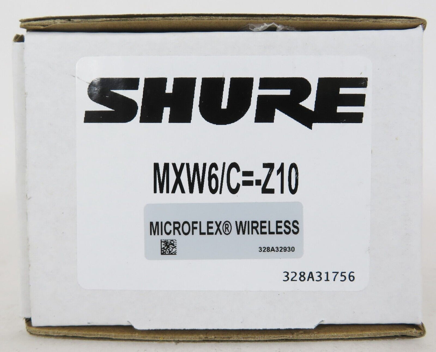 SHURE MXW6/C=-Z10 Wireless Boundary Transmitter Cardioid Z10: 1920-1930 MHz