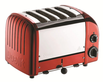 DUALIT 4 Slice Toaster Model D4VMHA NewGen Apple Candy Red