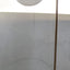 LumiSource Trombone Floor Lamp, 70-1/2"H, White Shade/Gold Base