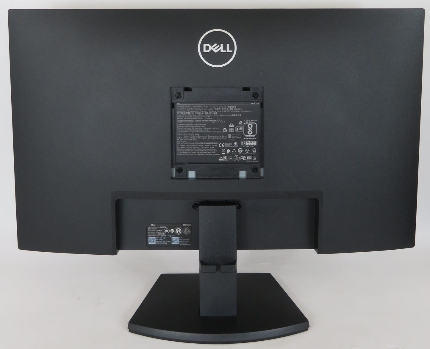 Dell 24" Monitor SE2422H Full HD 1920 x 1080 VGA HDMI AMD FreeSync