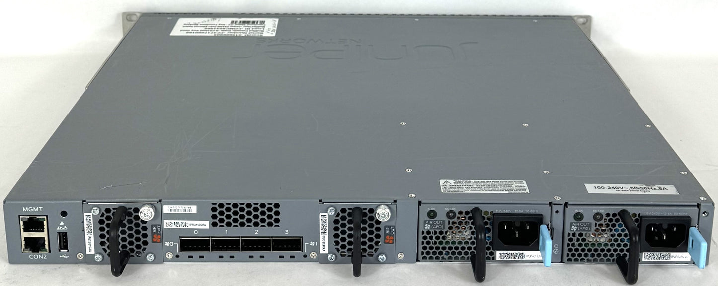 Juniper EX4300-24P-S POE+ Switch 10/100/1000BASET+DUAL AC PS