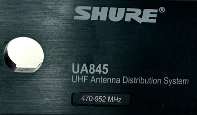 Shure UA845-SWB Active Antenna Splitter Frequency Range 470-952 MHz