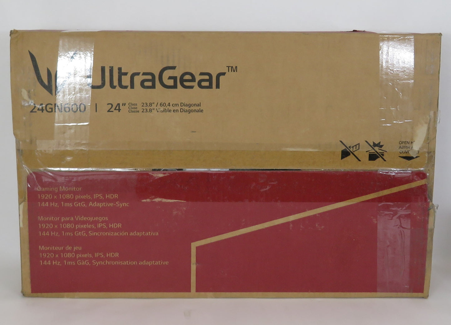 New open box LG ULTRAGEAR 24GN600 24in Monitor