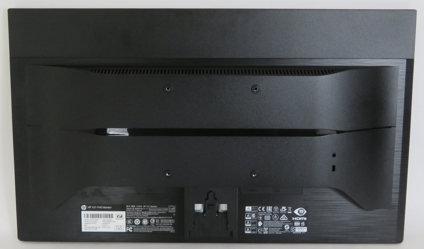 HP V21 21in LED Full HD Monitor HDMI VGA