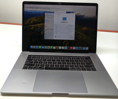 Apple Macbook Pro 2019 A1990 15in Retina 555X i7-9750H@2.4GHz 16GB 512GB Sonoma