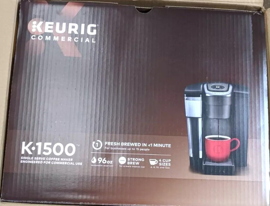 Keurig K1500 Commercial Coffee Maker - Black