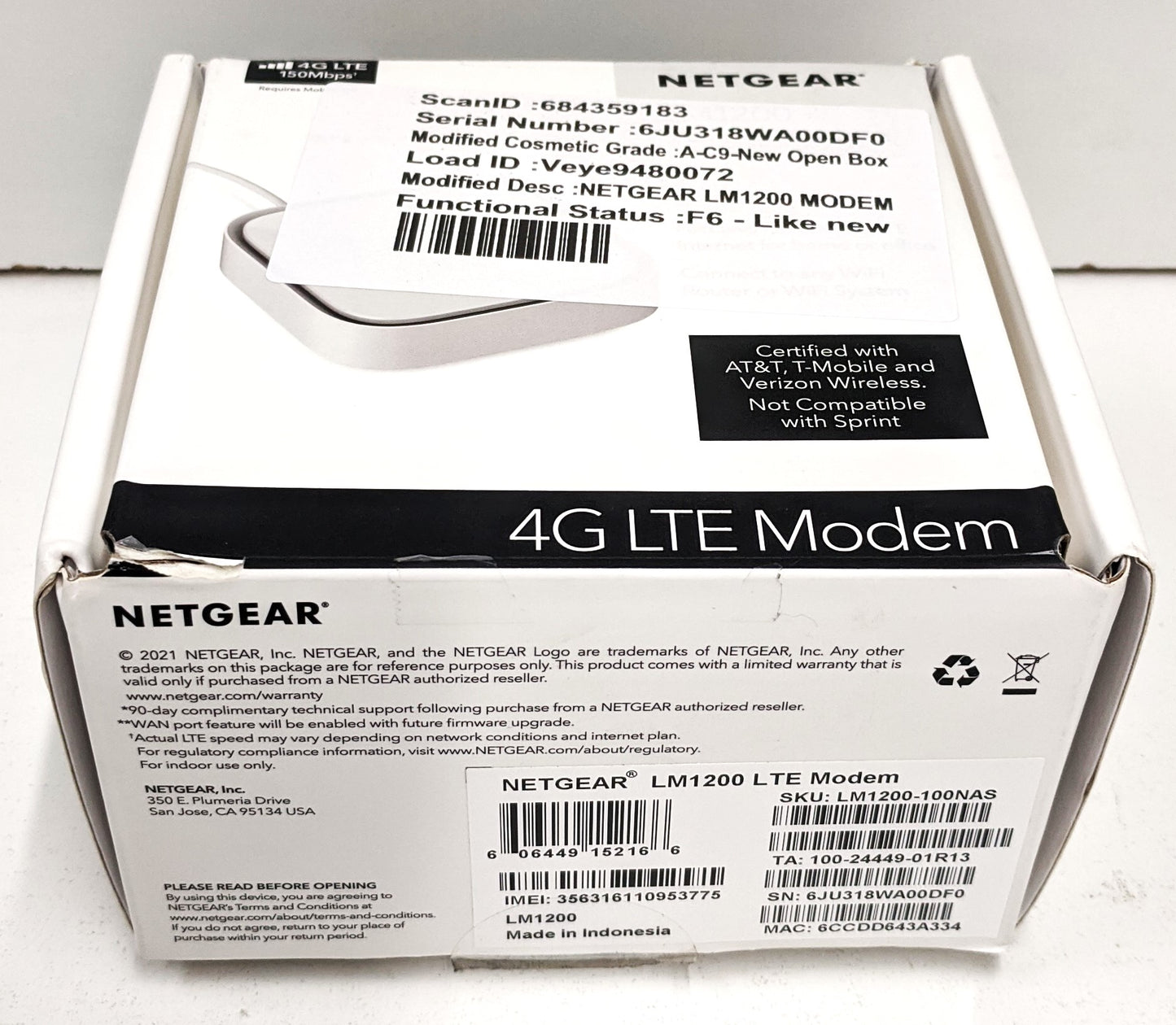 NETGEAR LM1200