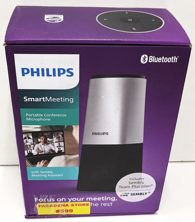 PHILIPS SMARTMEETING PSE0540 PORTABLE CONFERENCE MICROPHONE