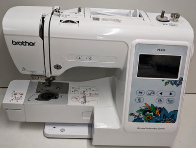 BROTHER PE535 PERSONAL EMBROIDERY SYSTEM MACHINE TOUCHSCREEN