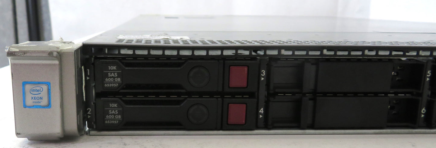 HP ProLiant DL360 Gen9 E5-2620v3 @2.4GHz(x2) 98GB RAM 600GB(x2)