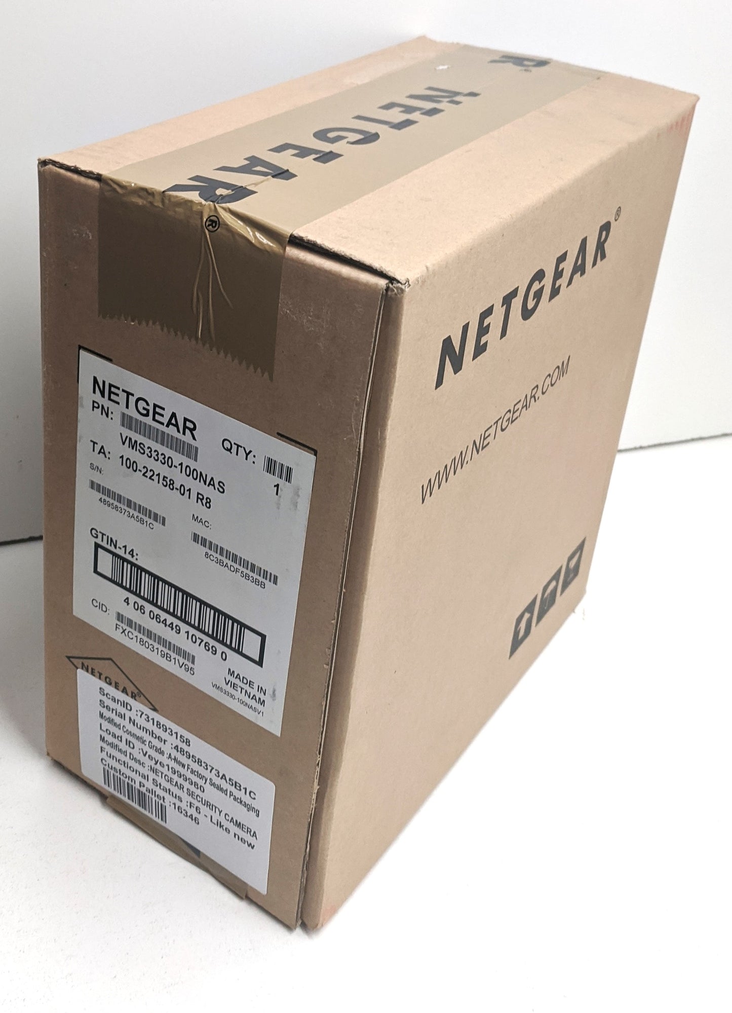 NETGEAR ARLO VMS3330-100NAS SECURITY CAMERAS