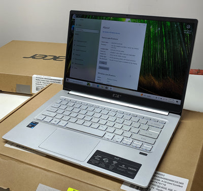 Acer Swift 3 laptop 14 (I7-1165G7@2.8Ghz, 8GB, 256GB)