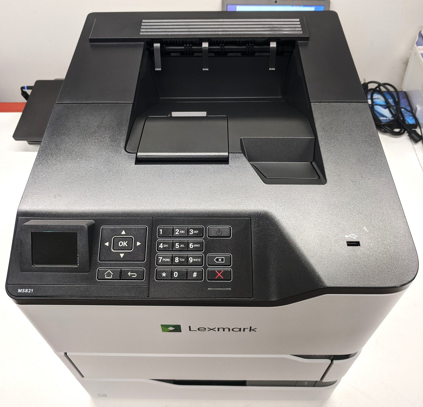 Lexmark MS821dn Duplex USB LAN Mono Laser Printer - Black/White