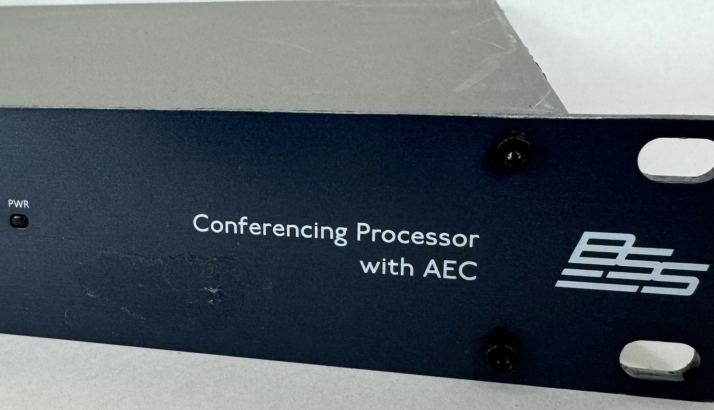 BSS Soundweb London BLU-101m Conferencing Processor w AEC 12 BSSBLU101m