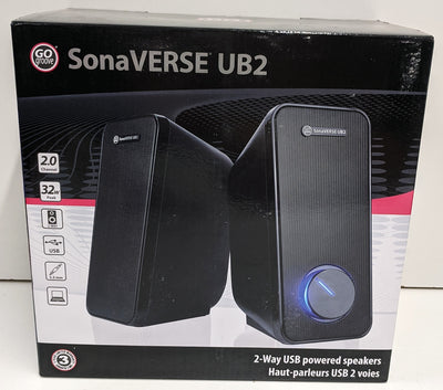 GOgroove Computer Speakers - SonaVERSE UB2