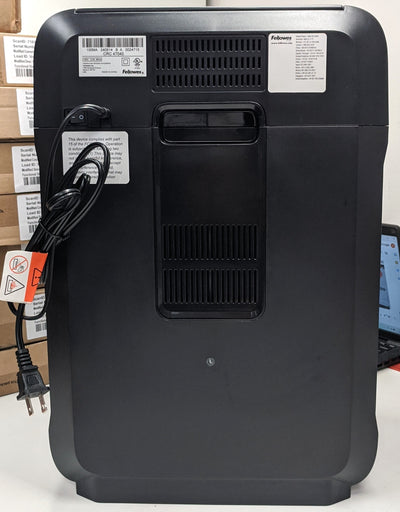 FELLOWES 100MA AUTO FEED MICRO-CUT SHREDDER -SCRATCHES