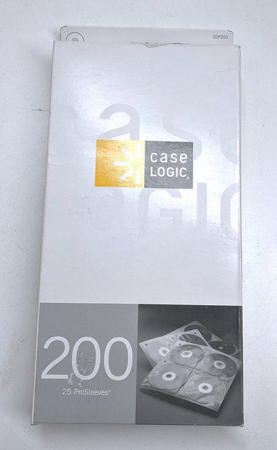 CASE LOGIC PROSLEEVES FOR CD BINDERS - 25 PACK