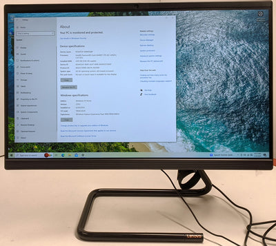 LENOVO IDEACENTRE 3 22IMB05 21.5in PG-G6400T, 4GB, 1TB- SCRATCHED