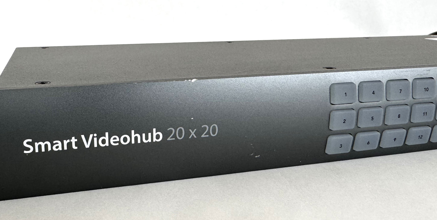 Blackmagic Design Videohub 4K 20x20 SD/HD/3G/6G-SDI