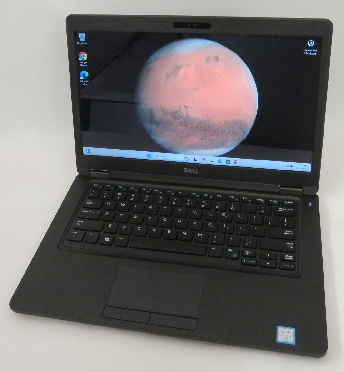 Dell Latitude 5490 14in Touchscreen i7-8650U @1.90GHz 16GB RAM 512GB Win 11