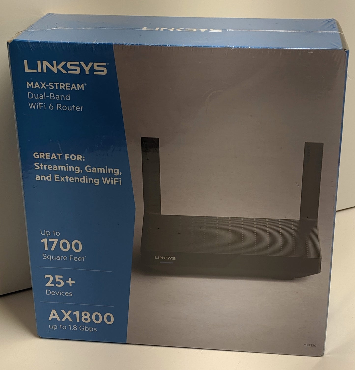 LINKSYS MAX STREAM DUAL BAND WIFI 6 ROUTER