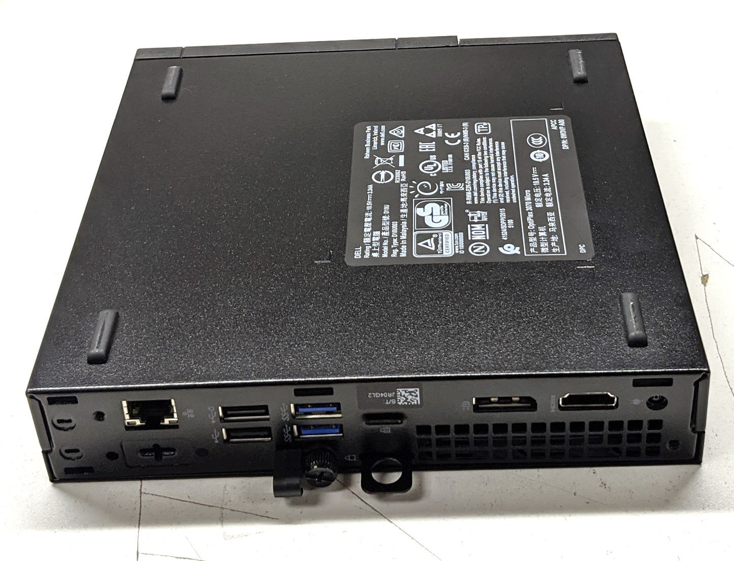 DELL OPTIPLEX 3070 MICRO DESKTOP PG-G5420T 4GB 500GB