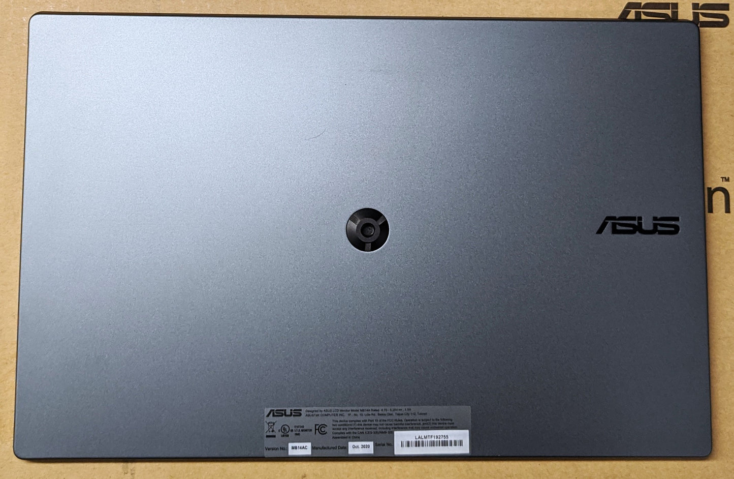 ASUS ZENSCREEN MB14AC 14IN MONITOR