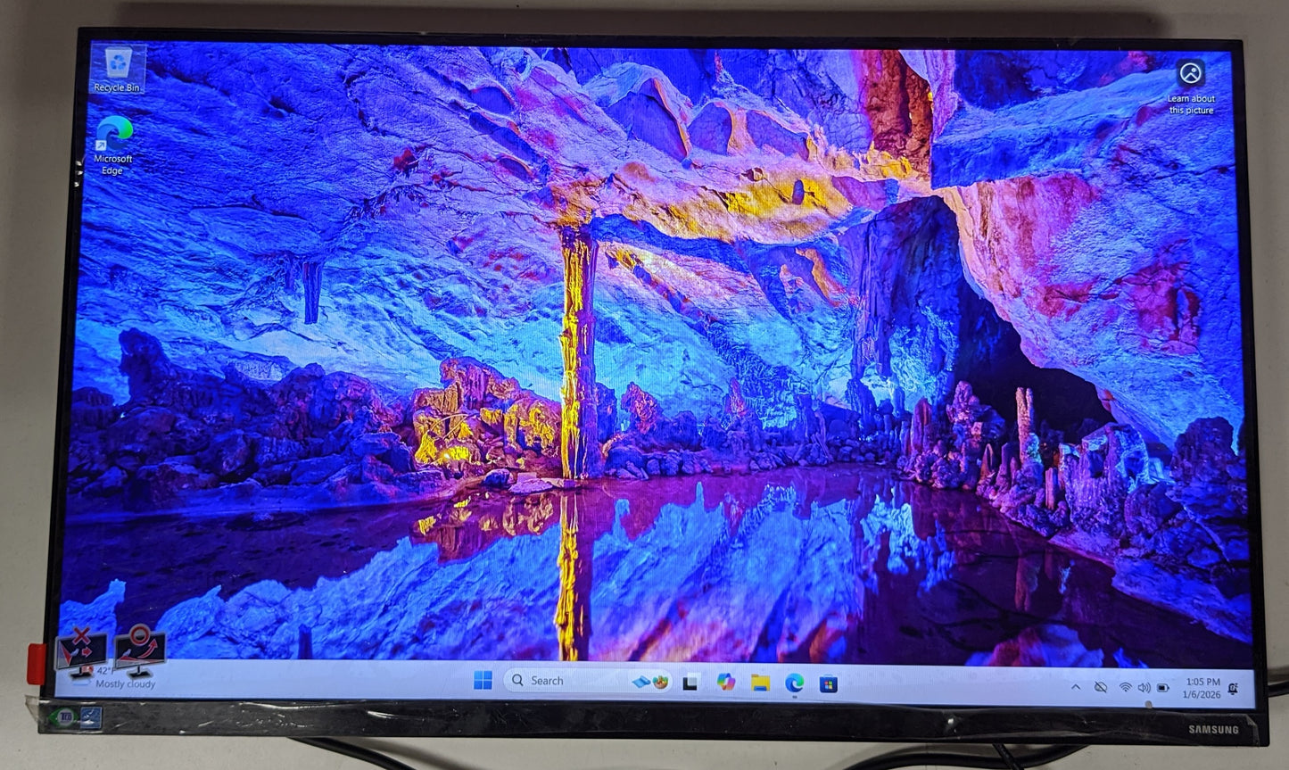 SAMSUNG F27T450FQN 27 CLASS FULL HD LCD MONITOR