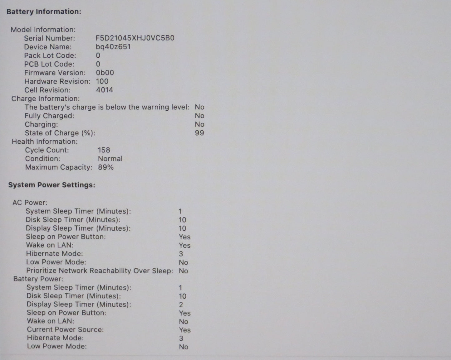 Apple Macbook Pro 2021 16in Retina XDR M1 Pro 16GB RAM 512GB macOS A2485