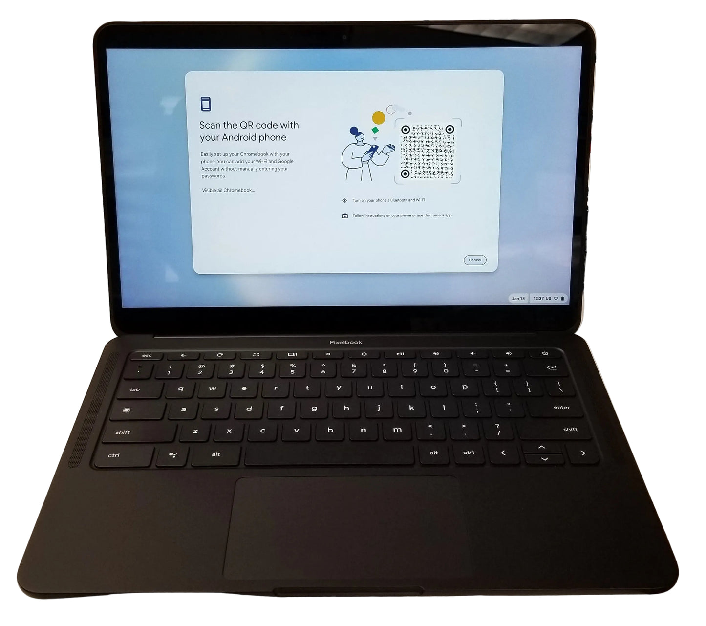 GOOGLE PIXELBOOK GO 13.3 Touchscreen Chromebook M3-8100Y, 8GB, 64GB