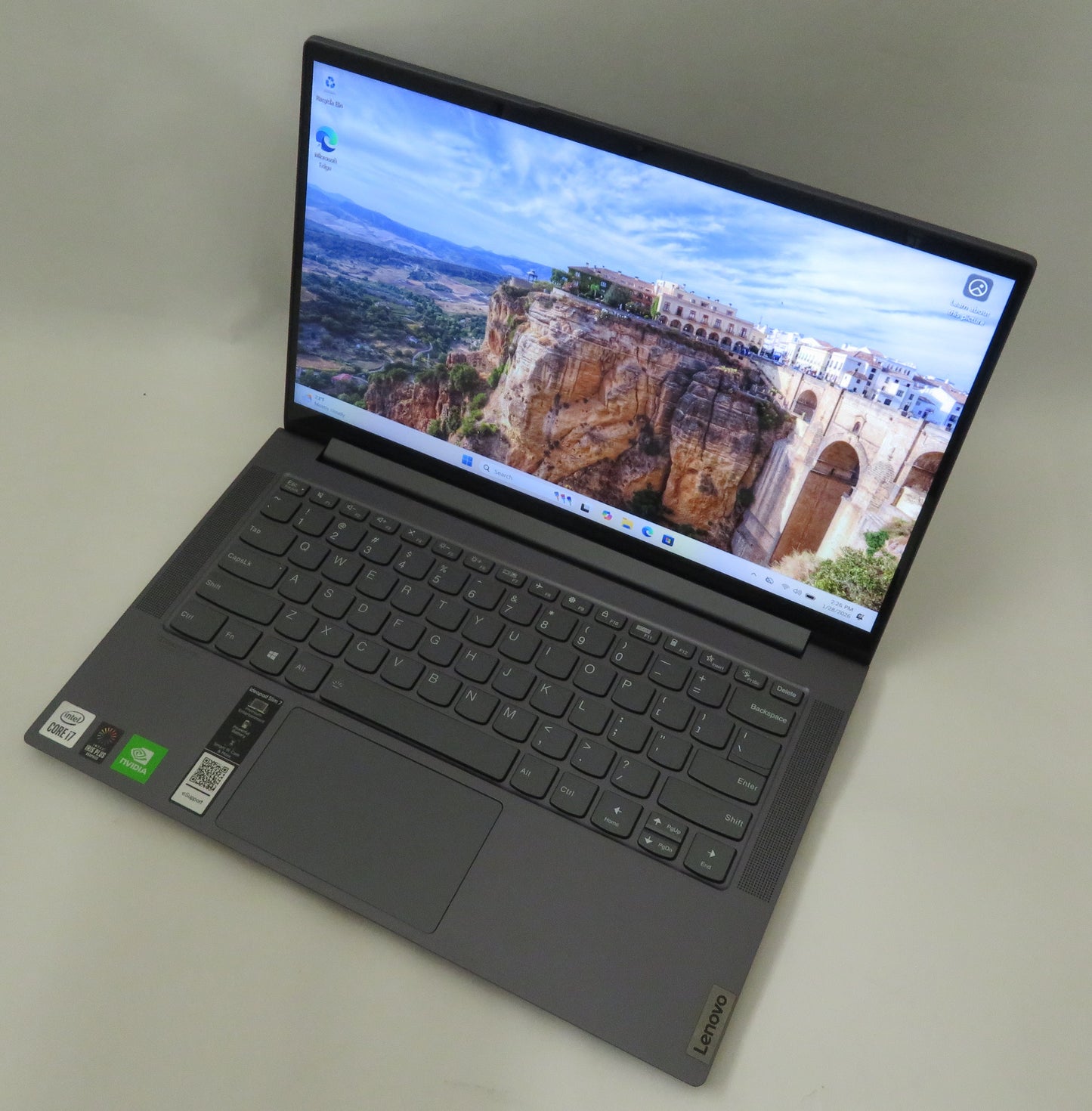 Lenovo IdeaPad Slim 7 i7 1065G7 1.30GHz 16GB RAM 512GB WIN11 NVIDIA MX 350