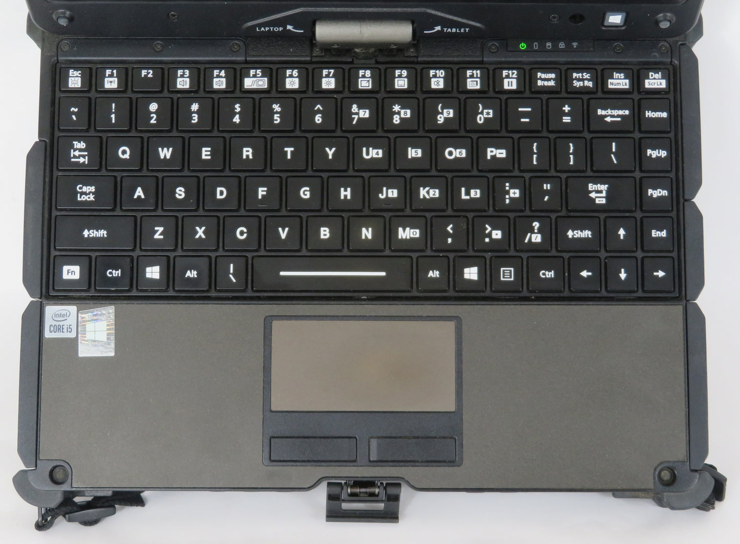 GETAC V110 RUGGED LAPTOP I5 10210U 1.60GHZ 16GB RAM 256GB W11P DUAL BATTERY