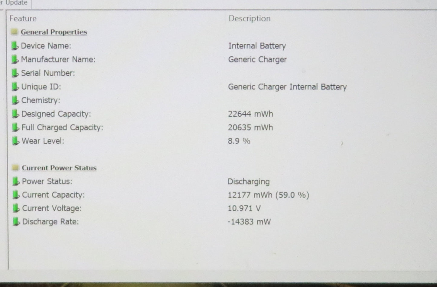 GETAC V110 RUGGED LAPTOP I5 10210U 1.60GHZ 16GB RAM 256GB W11P DUAL BATTERY