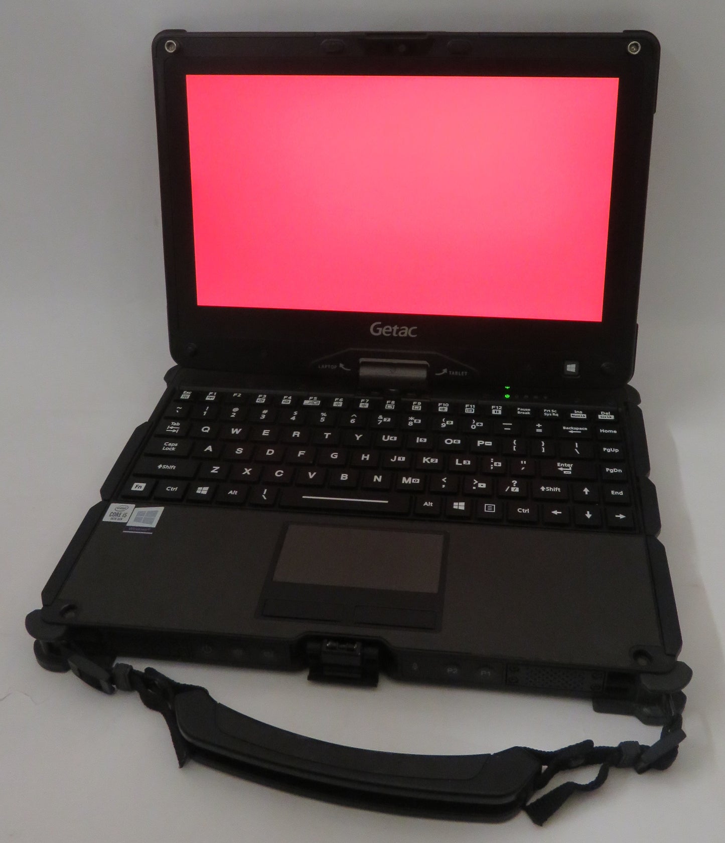 GETAC V110 RUGGED LAPTOP I5 10210U 1.60GHZ 16GB RAM 256GB W11P DUAL BATTERY