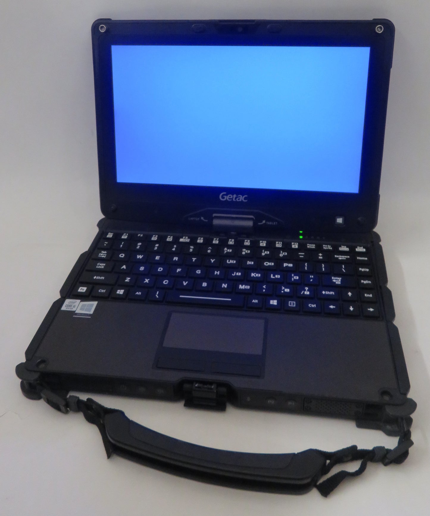GETAC V110 RUGGED LAPTOP I5 10210U 1.60GHZ 16GB RAM 256GB W11P DUAL BATTERY