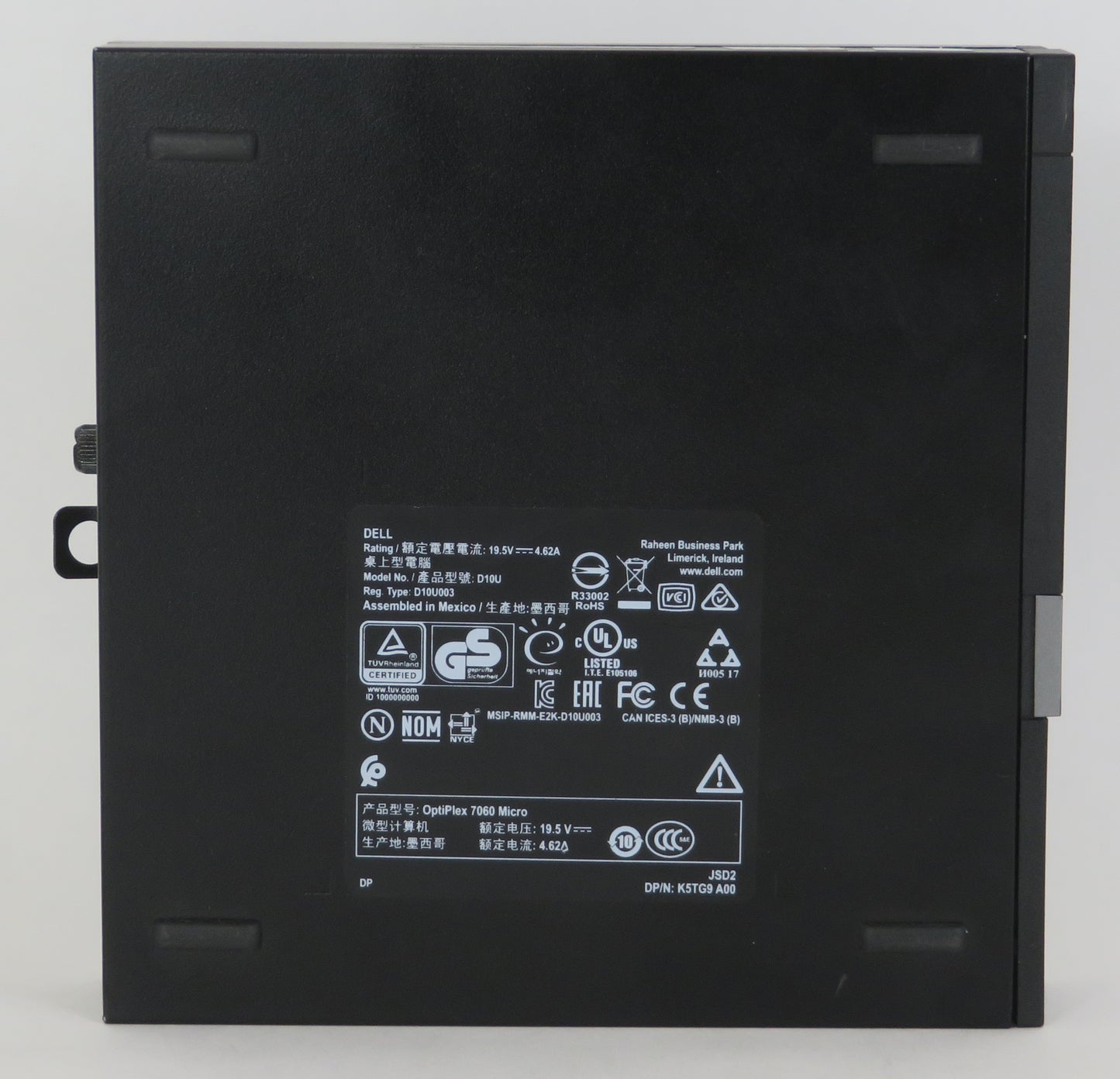 Dell Optiplex 7060 Micro Form Factor i7 8700T 2.4GHz 8GB RAM 256GB Win11 Pro