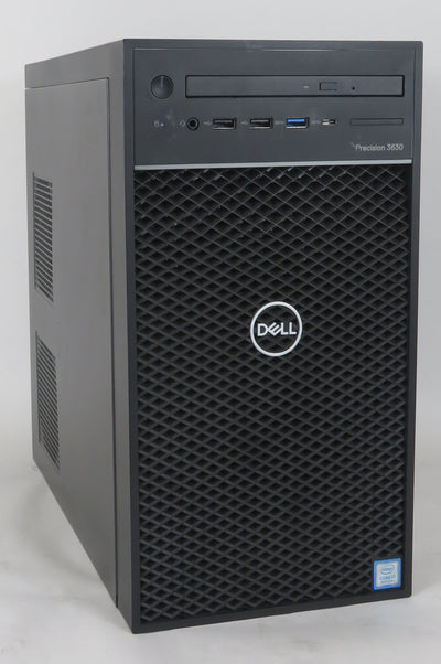 Dell Precision Tower 3630 i7 8700K 3.7GHz 32GB RAM 256GB 1TB HDD W11 WX 3100 DVD