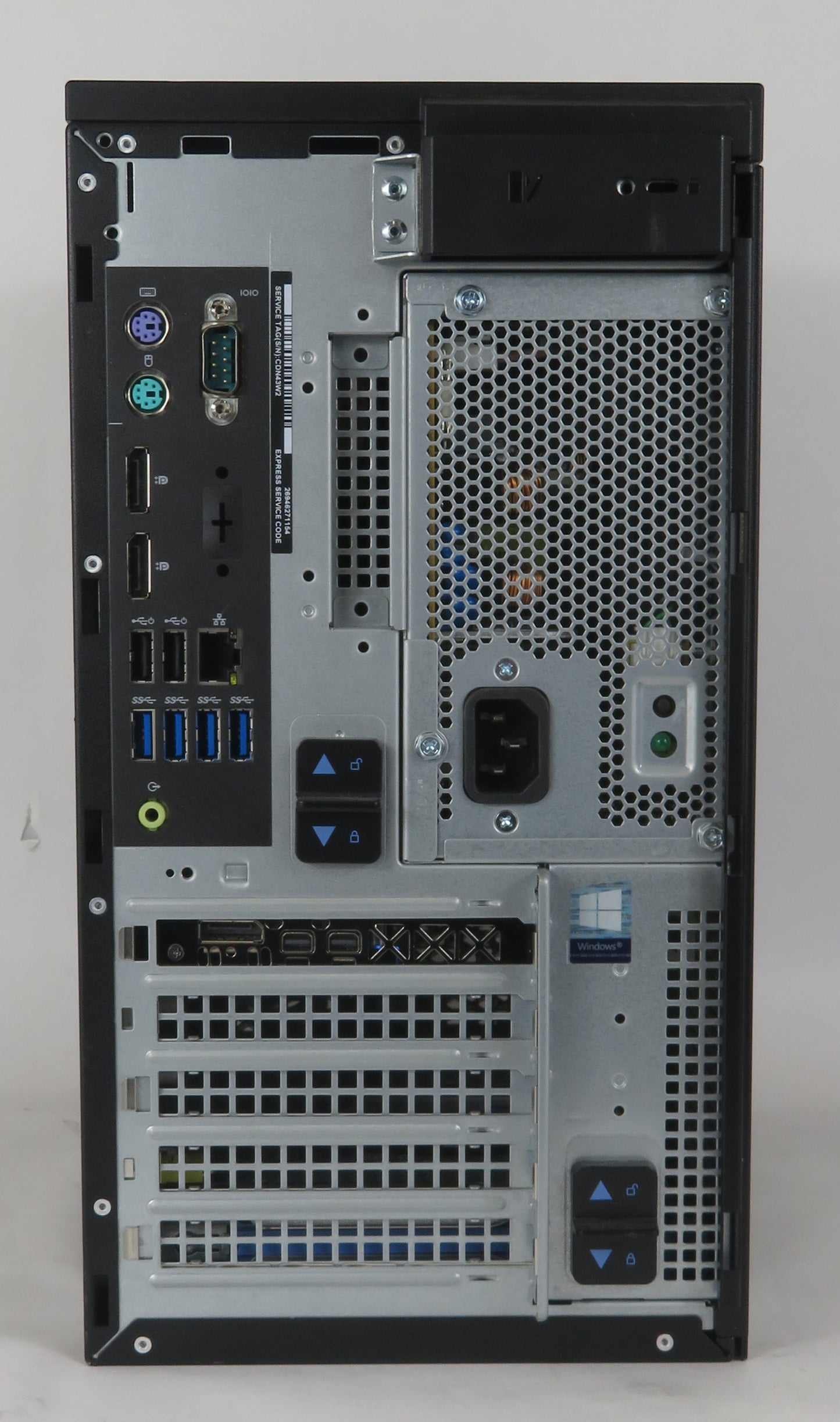 Dell Precision Tower 3630 i7 8700K 3.7GHz 32GB RAM 256GB 1TB HDD W11 WX 3100 DVD