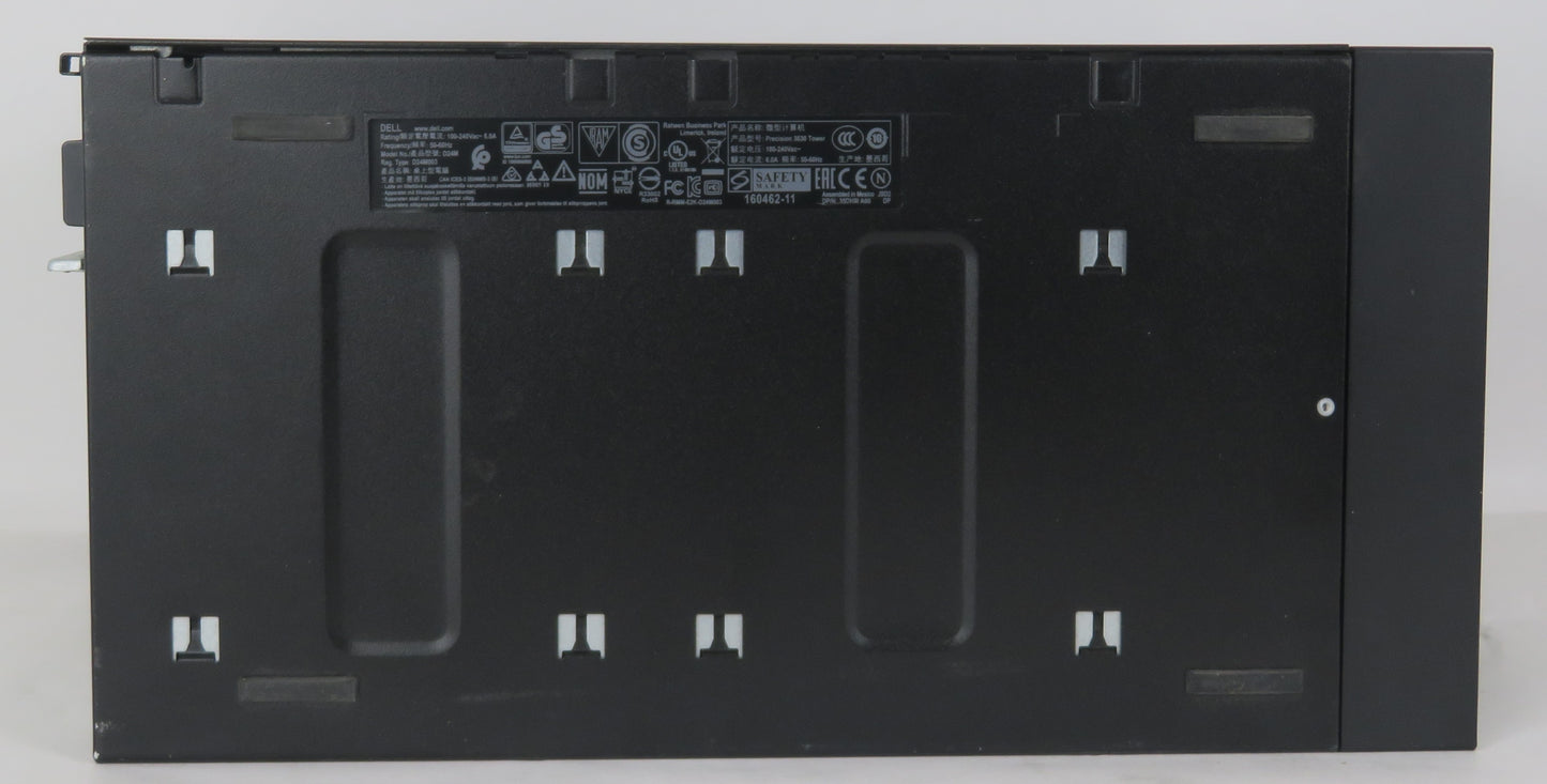 Dell Precision Tower 3630 i7 8700K 3.7GHz 32GB RAM 256GB 1TB HDD W11 WX 3100 DVD