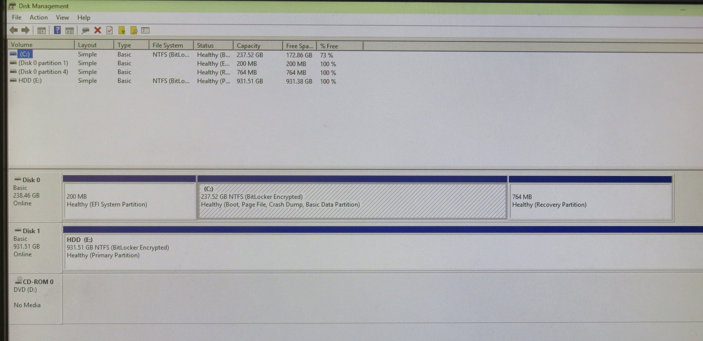 Dell Precision Tower 3630 i7 8700K 3.7GHz 32GB RAM 256GB 1TB HDD W11 WX 3100 DVD