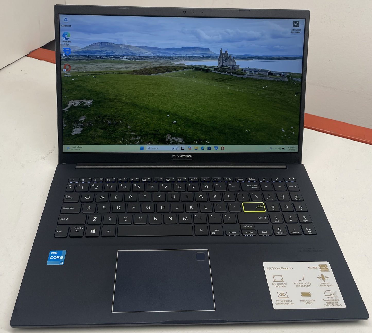 VIVOBOOK F513E I3-1115G4@3.0GHZ, 8GB, 256GB