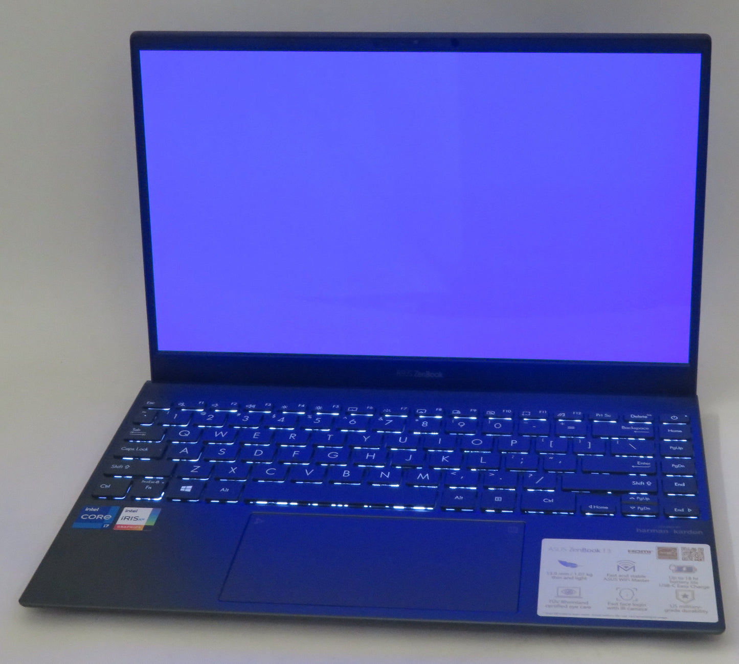 ASUS Zenbook 13 UX325E 13in i7 1165G7 2.8GHz 8GB RAM 512GB W11 H