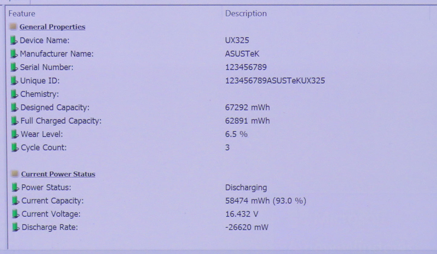 ASUS Zenbook 13 UX325E 13in i7 1165G7 2.8GHz 8GB RAM 512GB W11 H