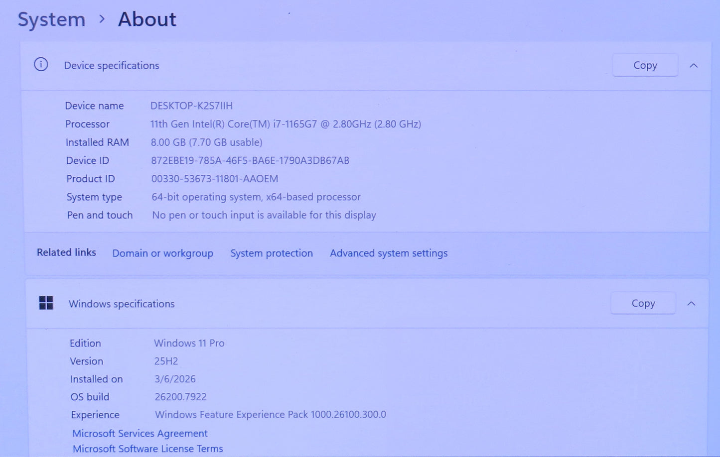 ASUS Zenbook 13 UX325E 13in i7 1165G7 2.8GHz 8GB RAM 512GB W11 H