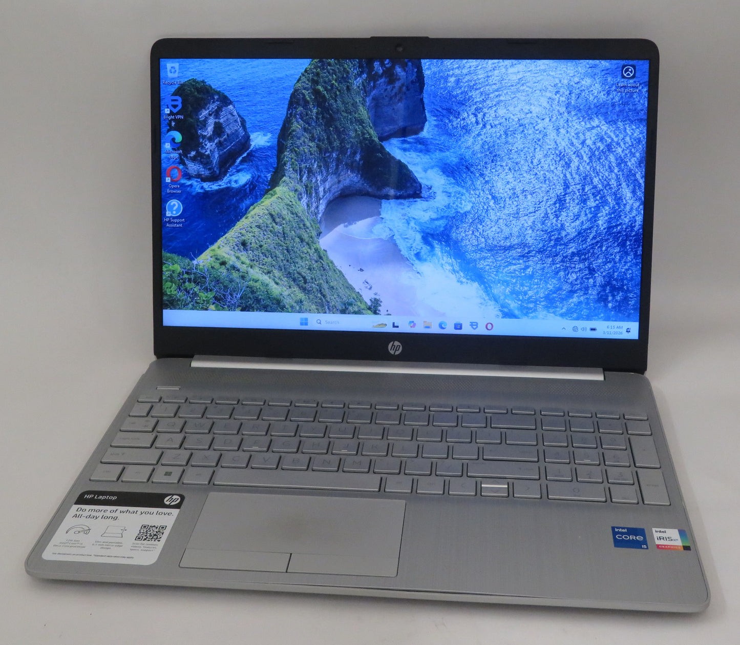 HP 15.6in 15-DW4725OD i5 1235U 1.3GHz 8GB RAM 512GB Win11 Home