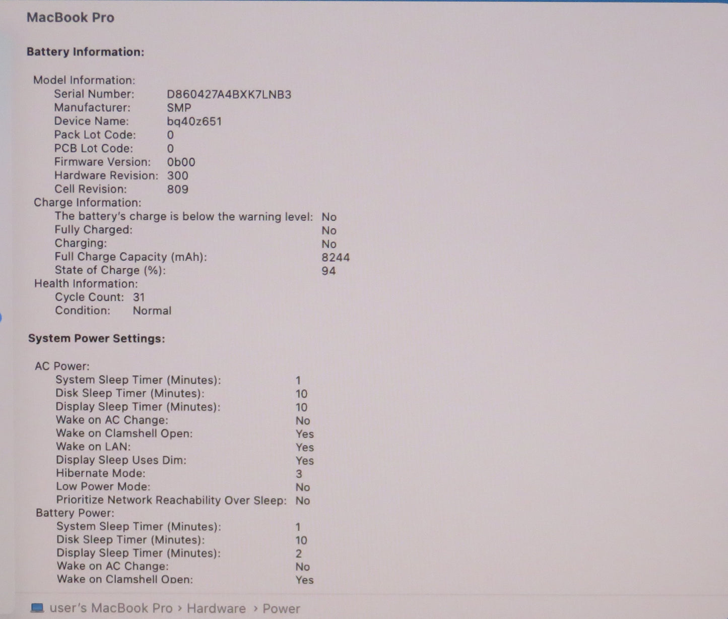 Apple MacBook Pro 2019 16in A2141 i9 9880H 2.3GHz 32GB RAM 1TB macOS 5500M